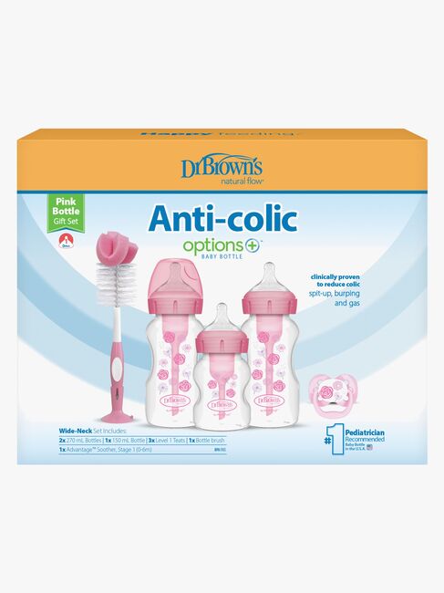 Dr. Brown's Wide Neck Options+ Gavesett, Rosa