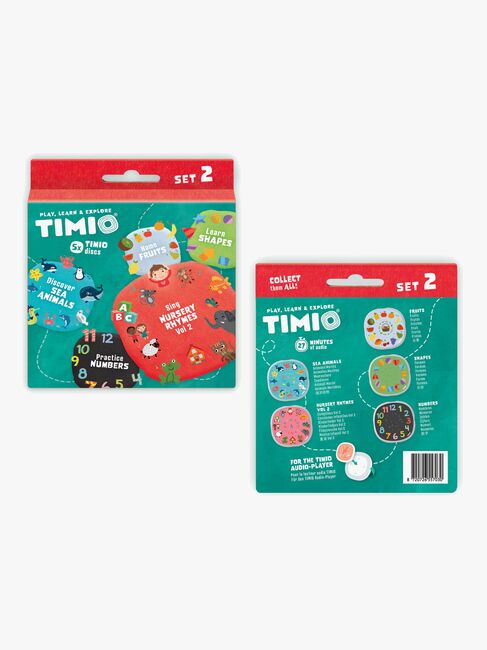 TIMIO Skivepakke 2, Tall Former & Frukter 5-i-1