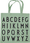 Design Letters Favourite Tøypose ABC, Light Green