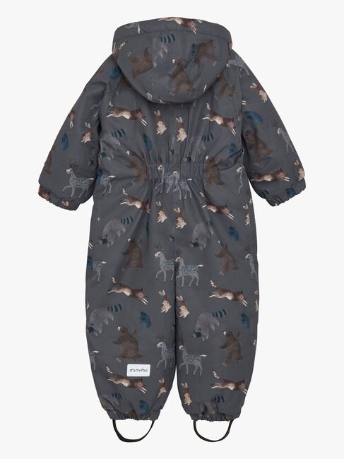 Minymo Vinterdress, Dark Gull Grey