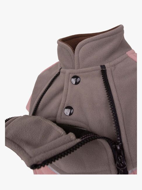 Lindberg Stormy Vindfleecedress, Grå/Blush