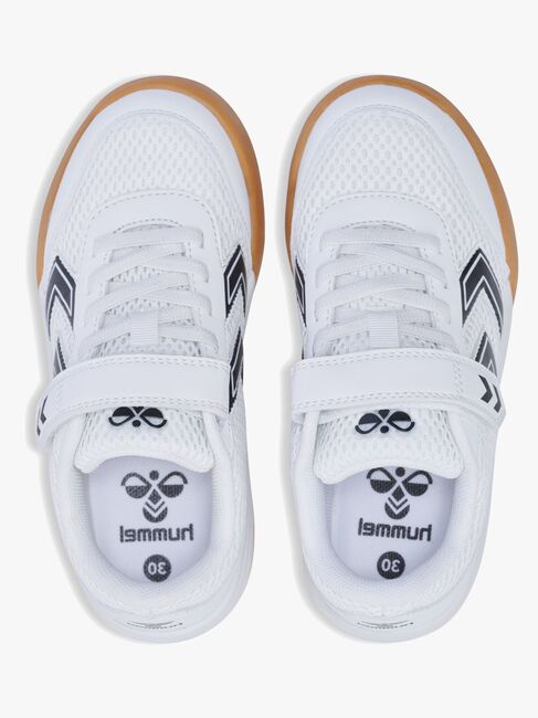 Hummel Multiplay Flex Vc Jr Treningssko, Hvit/Svart