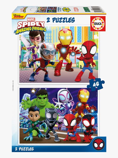 Educa Spidey and His Amazing Friends Puslespill 2x48 Brikker