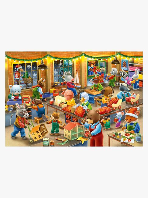 Ravensburger Christmas Toy Factory Puslespill 2x12 Brikker