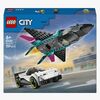 LEGO City 60489 Jagerfly mot bil