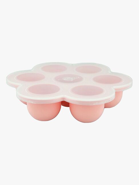 Tiny Tot Freezing Cubes Silicone Container, Pink