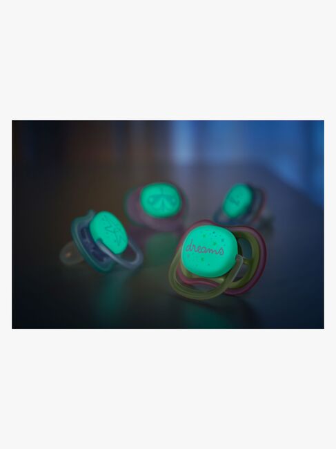 Philips Avent Ultra Air Night Smokker 2-Pack 0-6m, Grønn/Lilla