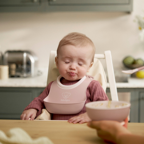 BabyBjörn Smekkesett 2-Pack, Grå/Rosa