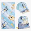 Bluey Håndkle Treningsbag & Kaps Sett, Lyseblå