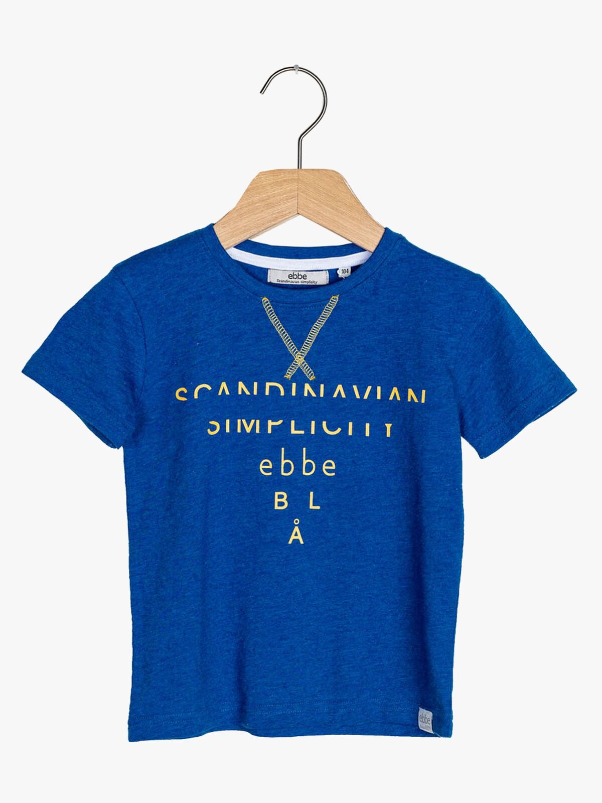 Ebbe Gologo T-Skjorte, Royal Blue Melange