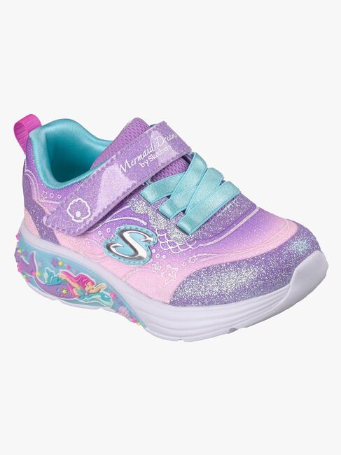 Skechers My Dreamers Lil Mermaid  Blinkende Sneakers, Purple
