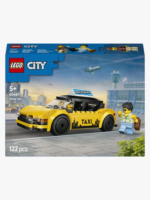 LEGO City 60487 Gul taxi