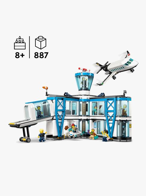 LEGO City 60502 Flyplass og fly