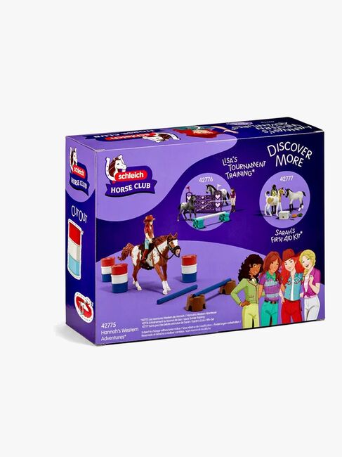 Schleich 42775 Horse Club Hannah's Western Adventures Lekesett