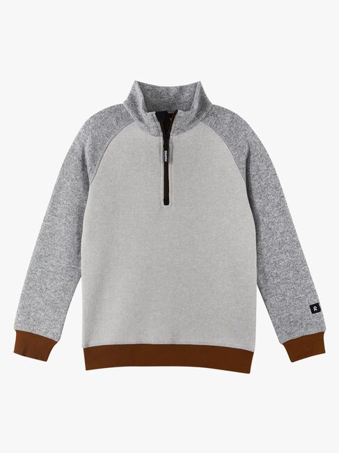 Reima Neulus Fleecejakke, White Melange