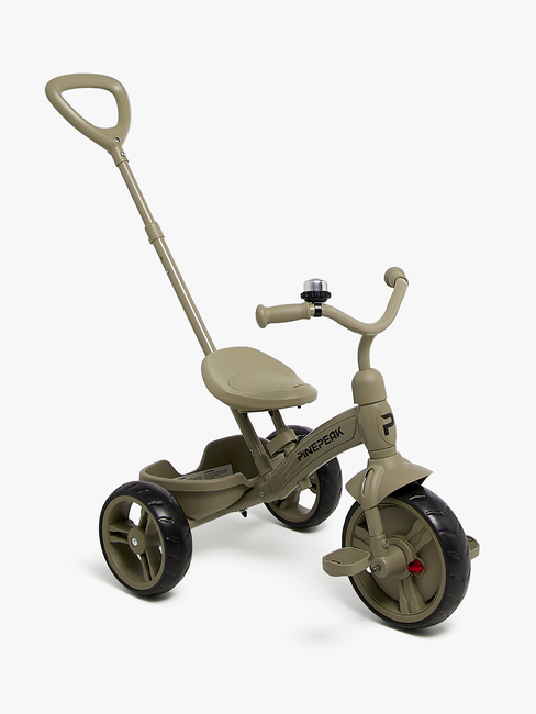 Pinepeak Mono Tri 2-i-1 Trehjulssykkel, Olivengrønn