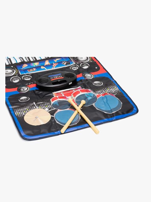 Cloudberry Castle Lekematte Piano og Trommer, 90x69 cm
