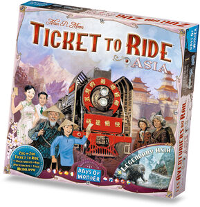 Ticket To Ride Map Collection Asia