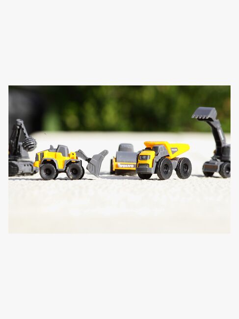 Dickie Toys Volvo Sett Anleggsmaskin 5-Pack