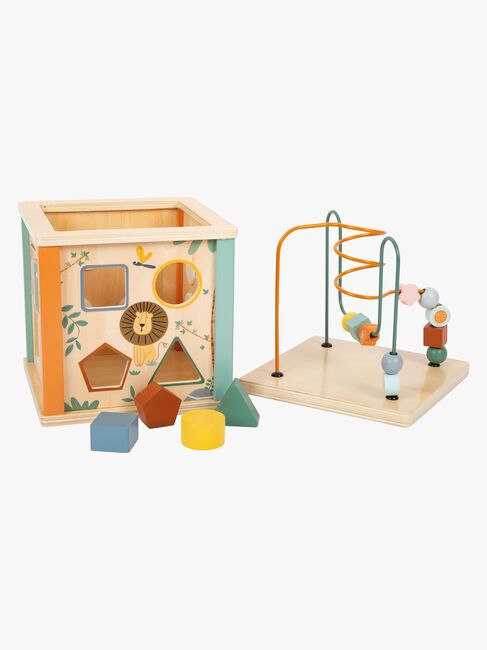 Small Foot Aktivitetskube Safari