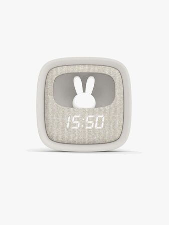 MOB Vekkeklokke med Lys Billy Clock, Grå