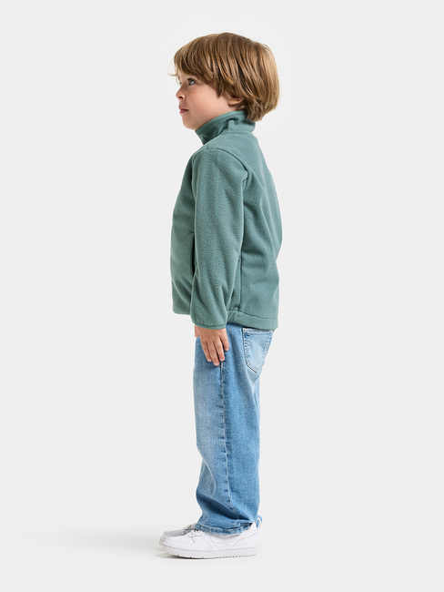 Didriksons Muskot  Vindtett Vindfleecejakke, Factory Blue