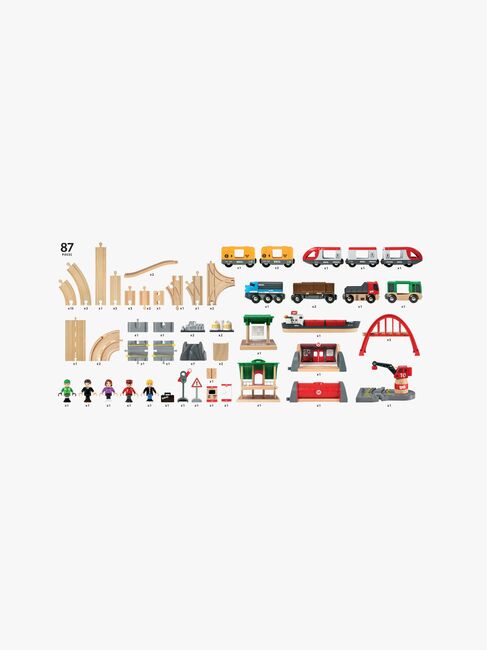 BRIO World 33052 Deluxe Togbanesett