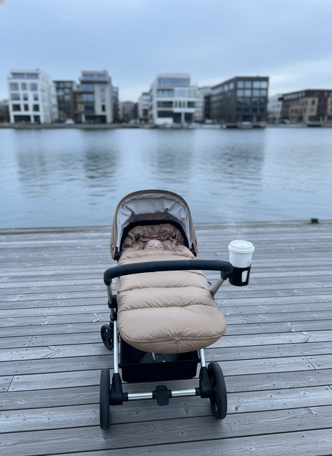 KONG.WALTHER Østerbro Vognpose, Creme