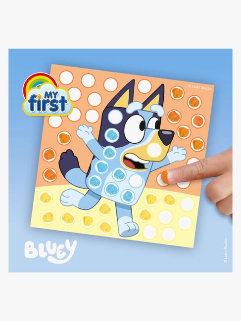 SES Creative Bluey Hobbysett Fingermaling