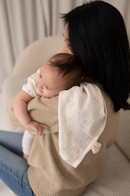 Mummitrollet Musselintepper 2-Pakk, Pink