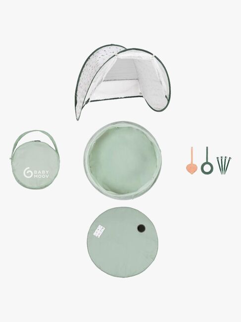 BabyMoov Aquani Provence UV-Telt, Grønn/Hvit