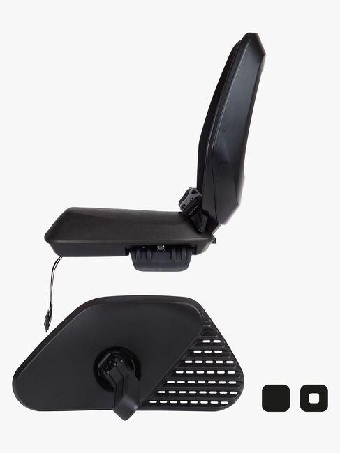 BoBike ONE Junior Rack Mount Sykkelsete, Black
