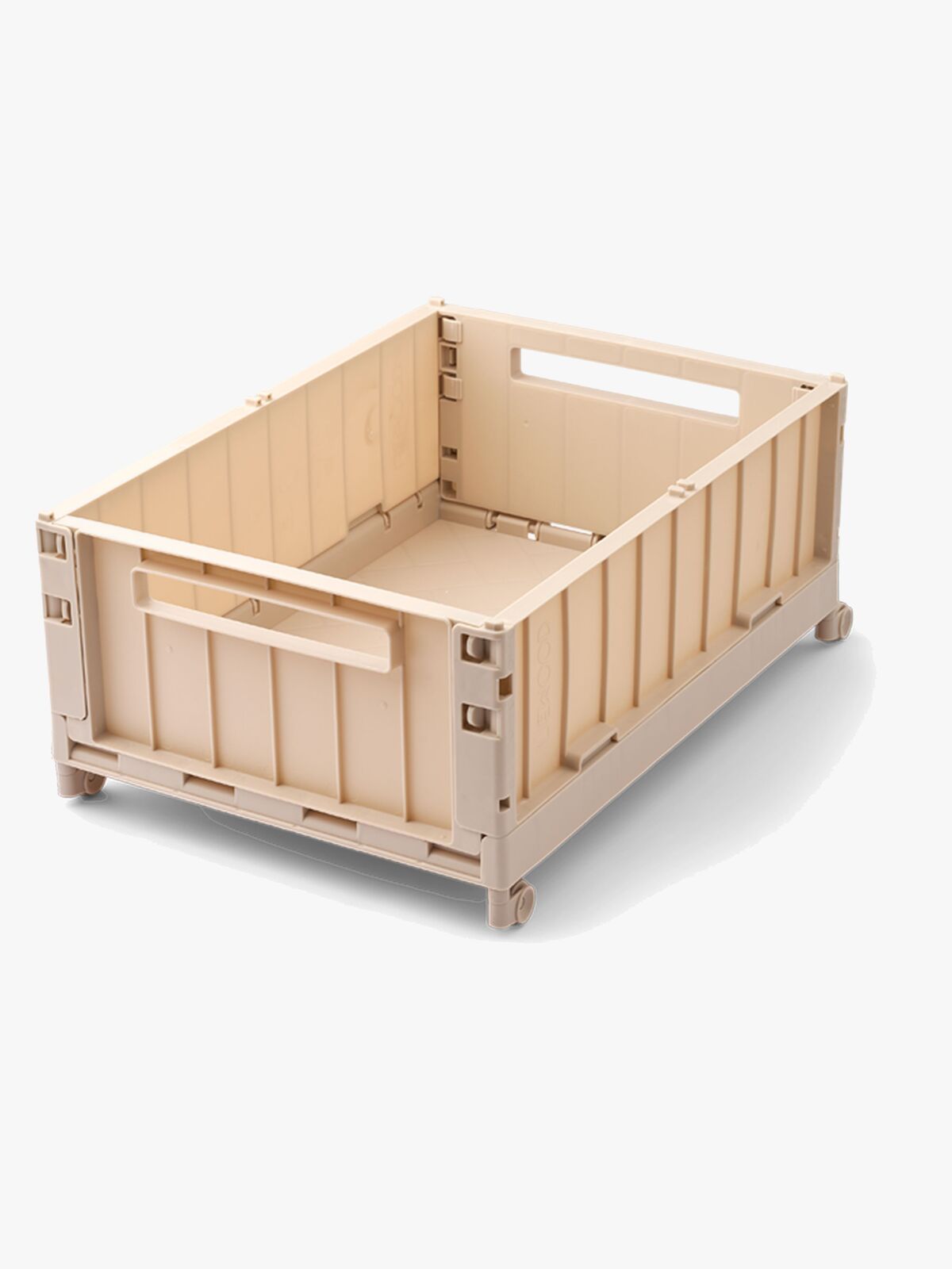 LIEWOOD Weston Oppbevaringsboks med Hjul M, Sandy