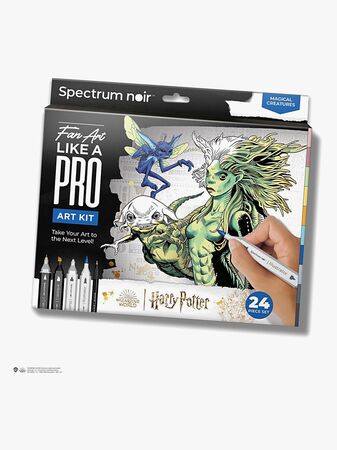 Spectrum Noir Illustrasjonssett Harry Potter Magiske Vesener