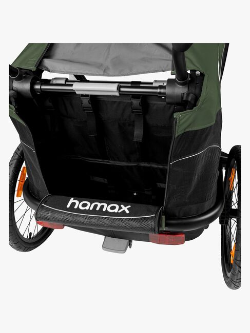 Hamax Outback Sykkelvogn, Green/Black