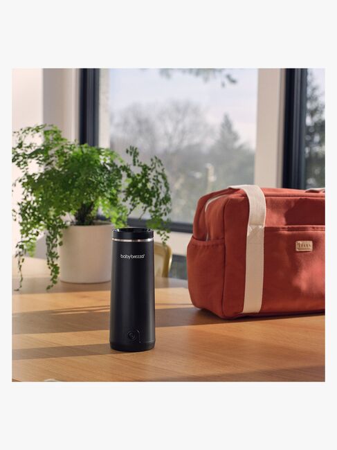 Baby Brezza Superfast Portable Flaskevarmer, Black