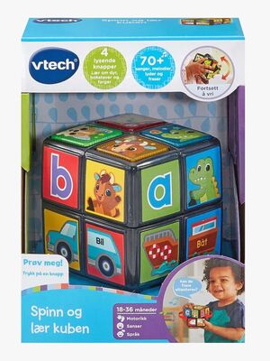 Vtech Baby Vri og Lær-kube Dyr