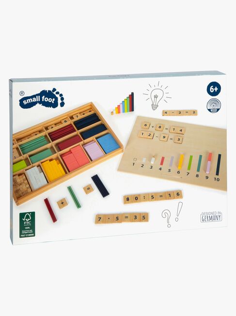 Small Foot Læringsboks Mattepinner med Tall