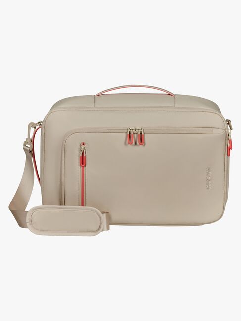 American Tourister Puffy POP 3-Way Håndbagasje 21L, Beige