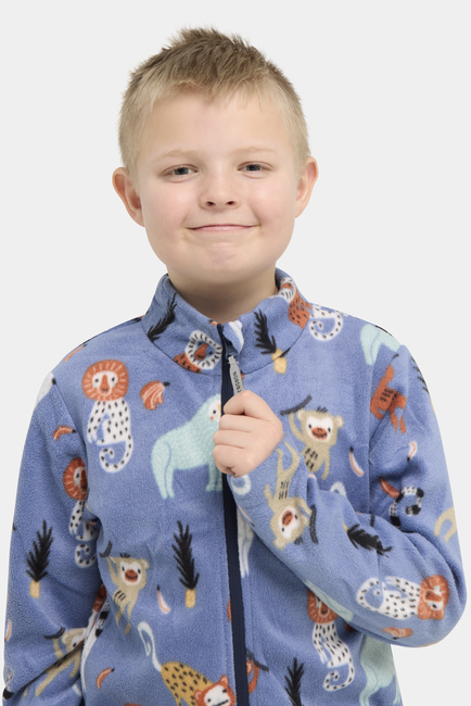 Nordbjørn Malö Fleecejakke, Monkey Buisness Country Blue