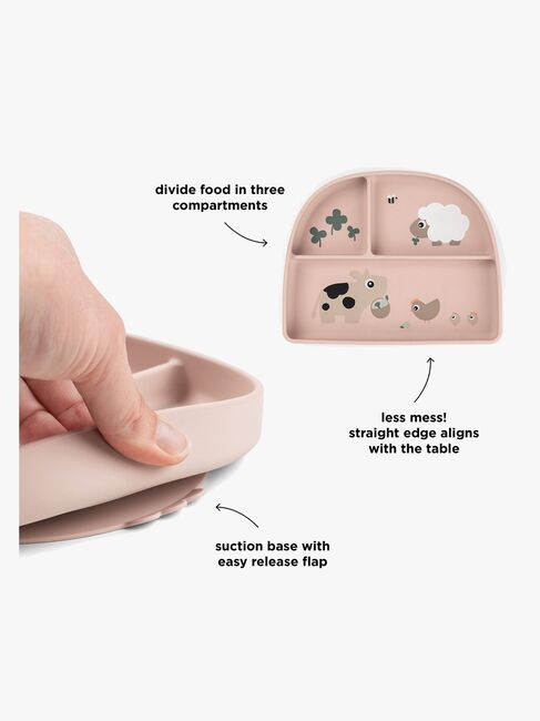 Done By Deer Tiny Farm Delt Tallerken, Powder