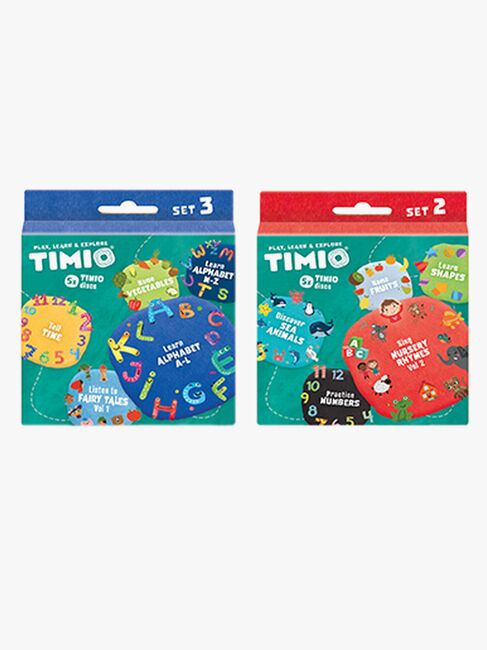 Timio Skivepakke 5-i-1 Tiden & Tall 2-pack