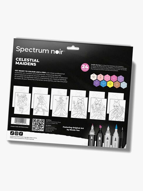 Spectrum Noir Illustrasjonssett Celestial Maidens