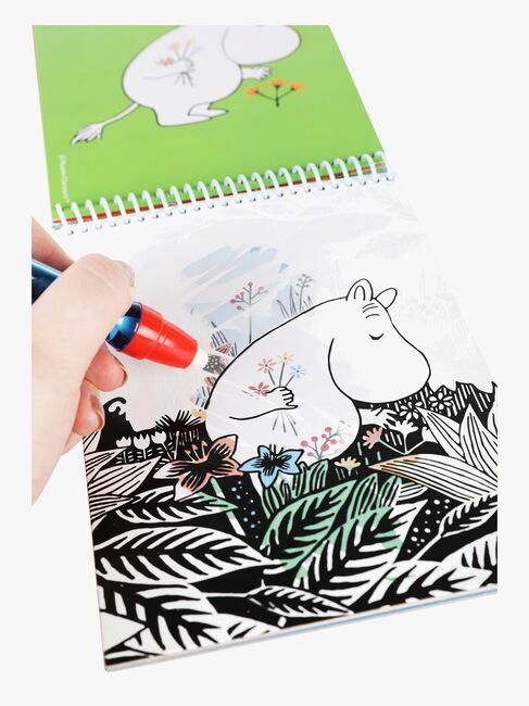 Mummitrollet Water Magic Malebok