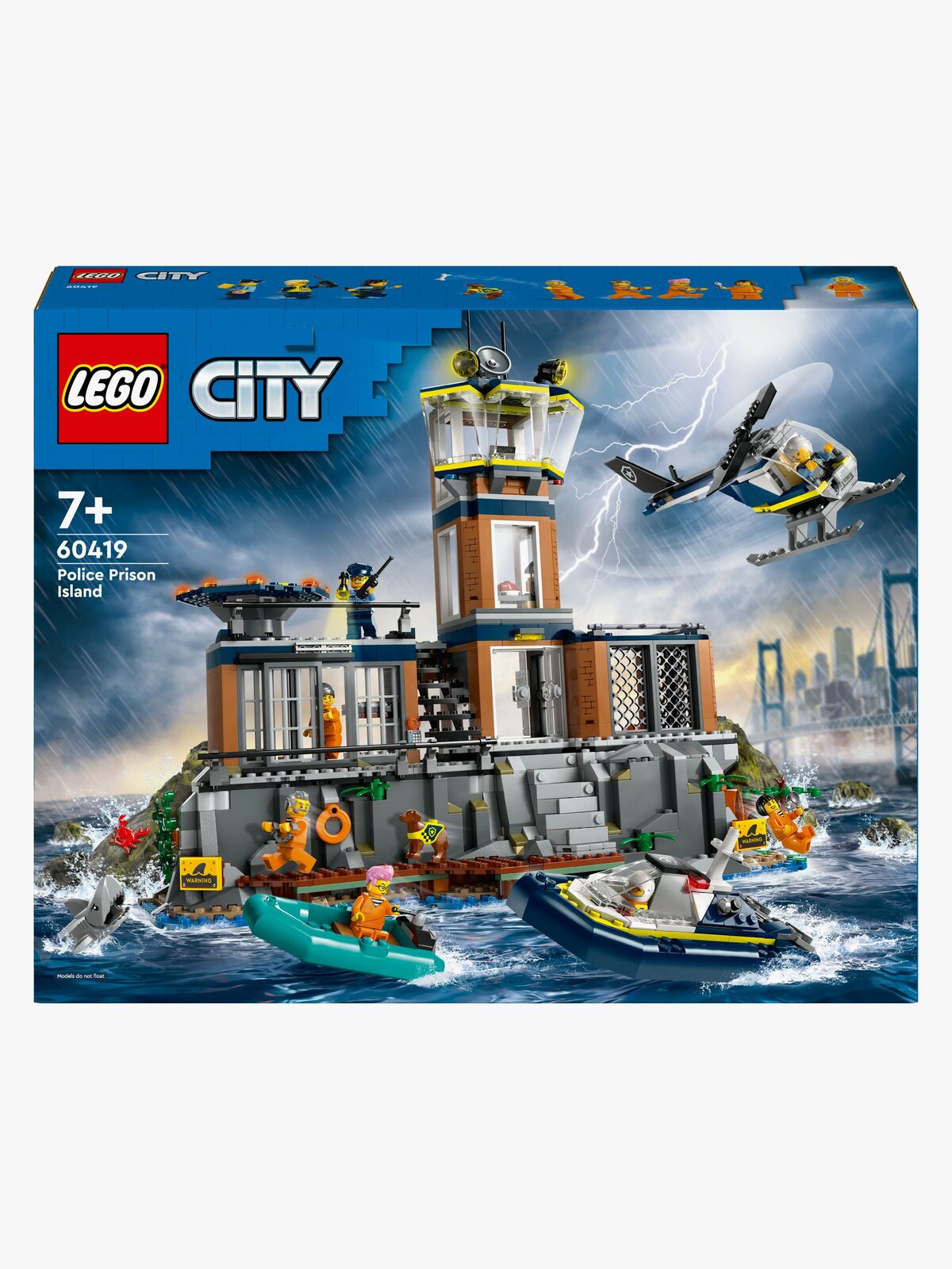 LEGO City 60419 Politiets fengselsøy