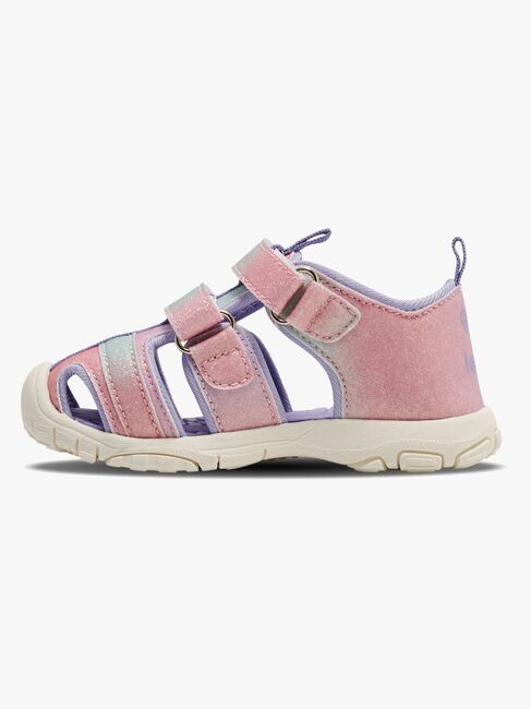 Hummel Velcro Infant Sandaler, Multi Color Pink