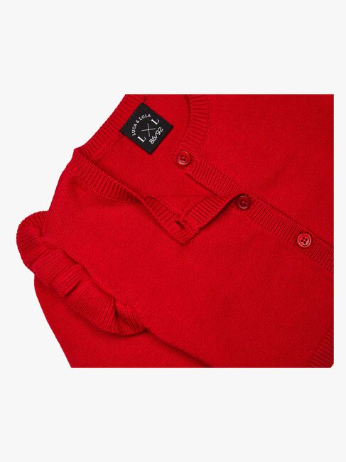 Luca & Lola Giana Cardigan, Red