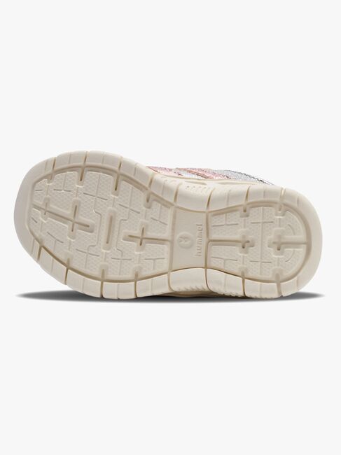 Hummel Crosslite Glitter Infant Sneakers, Silver