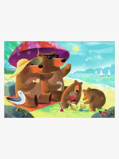 Ravensburger Bjørnefamilien Puslespill 2x24 Brikker