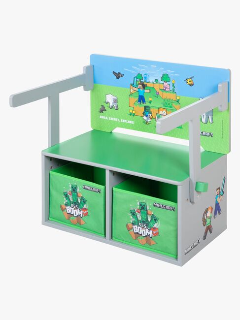 Minecraft Sammenleggbar Oppbevaringsbenk med Bord, Multi